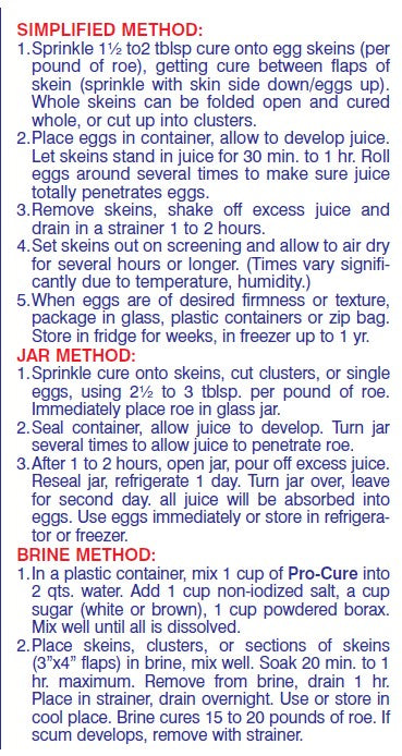 PRO-CURE TILLAMOOK BLEND EGG CURE