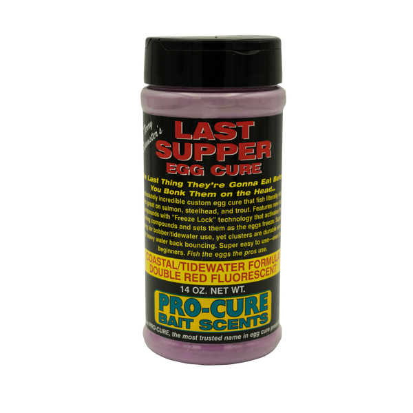 LAST SUPPER COASTAL/TIDEWATER DOUBLE RED FLUORESCENT EGG CURE