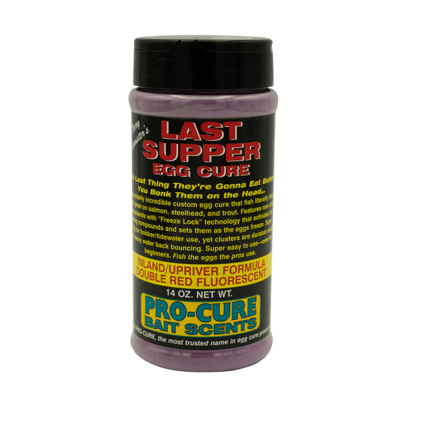 LAST SUPPER INLAND/UPRIVER DOUBLE RED FLUORESCENT EGG CURE