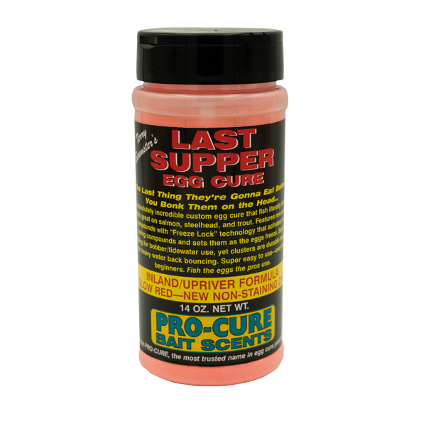 LAST SUPPER INLAND/UPRIVER GLO RED EGG CURE 14 OZ