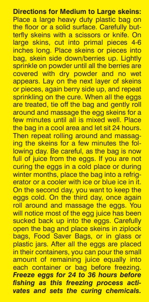 LAST SUPPER INLAND/UPRIVER GLO RED EGG CURE 14 OZ