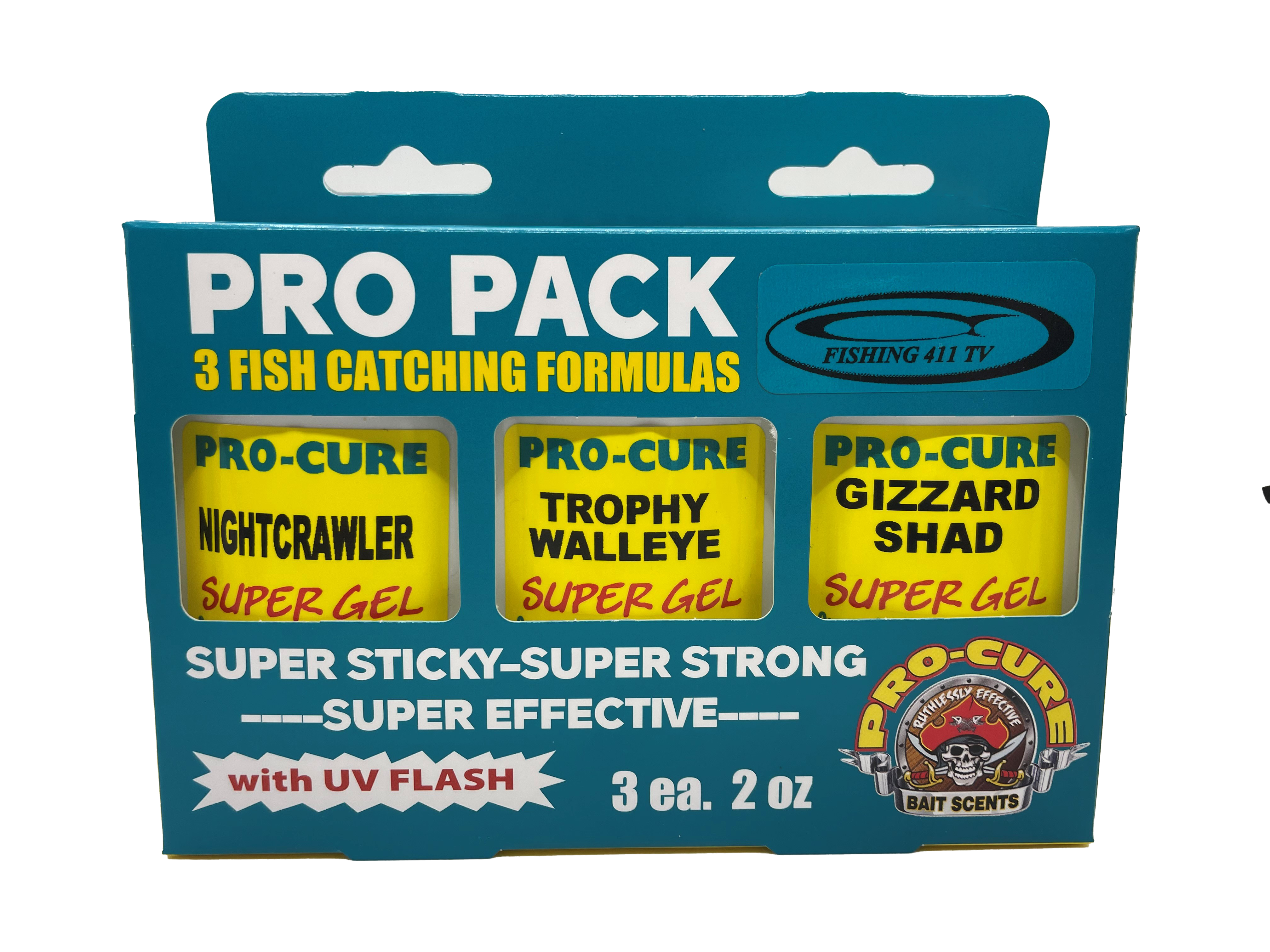 ホルメンコール　ホットワックス　グラファイト　3組 3 PACK FISHING 411 WALLEYE PRO PACK – Pro-Cure, Inc
