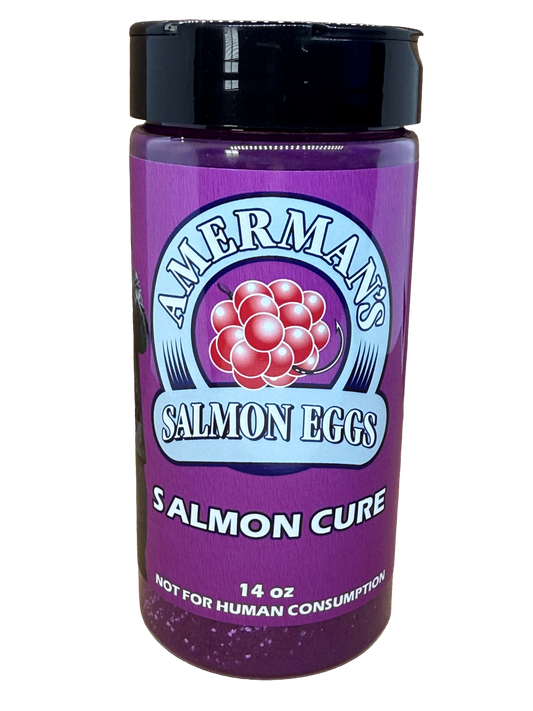 AMERMAN'S SALMON EGG CURE ROCKET RED