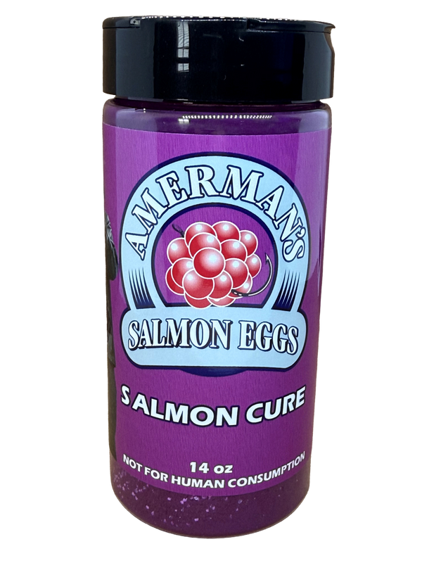 AMERMAN'S SALMON EGG CURE ROCKET RED