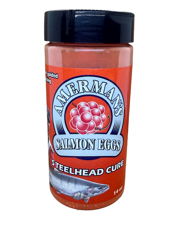 AMERMAN'S STEELHEAD EGG CURE NEON ORANGE