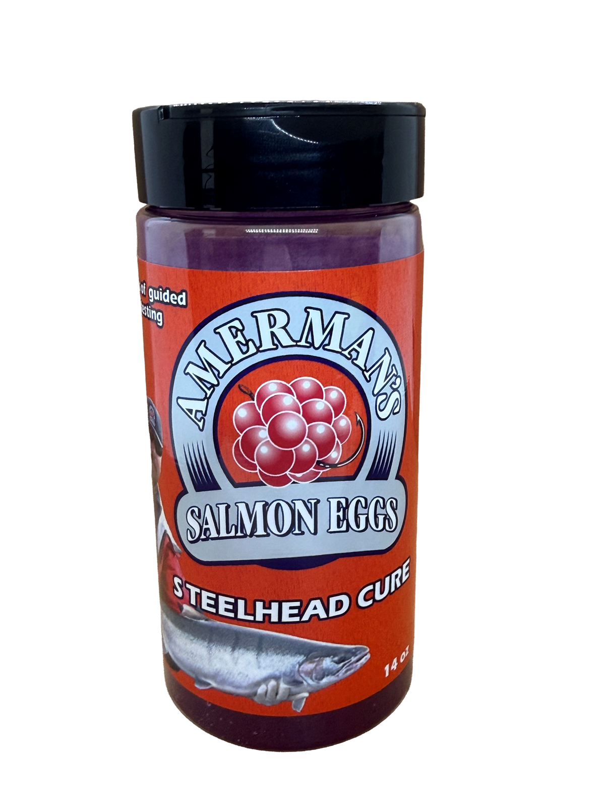 AMERMAN'S STEELHEAD EGG CURE ROCKET RED