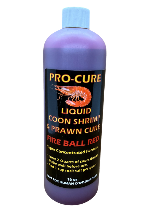 PRO-CURE COON SHRIMP & PRAWN CURE FIRE BALL RED