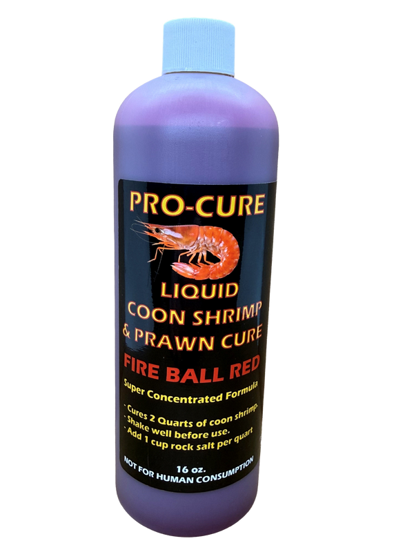 PRO-CURE COON SHRIMP & PRAWN CURE FIRE BALL RED