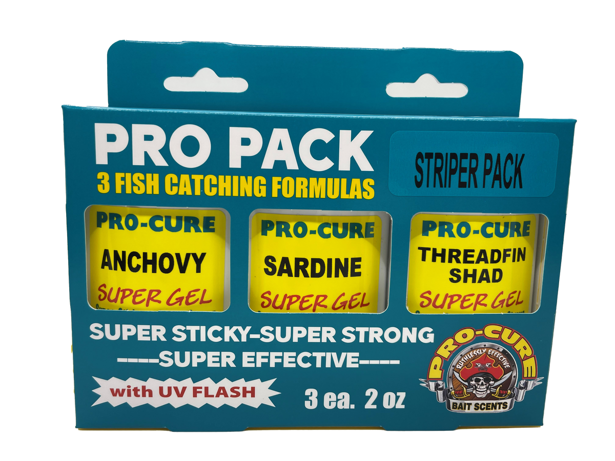 3 PACK STRIPER PRO PACK