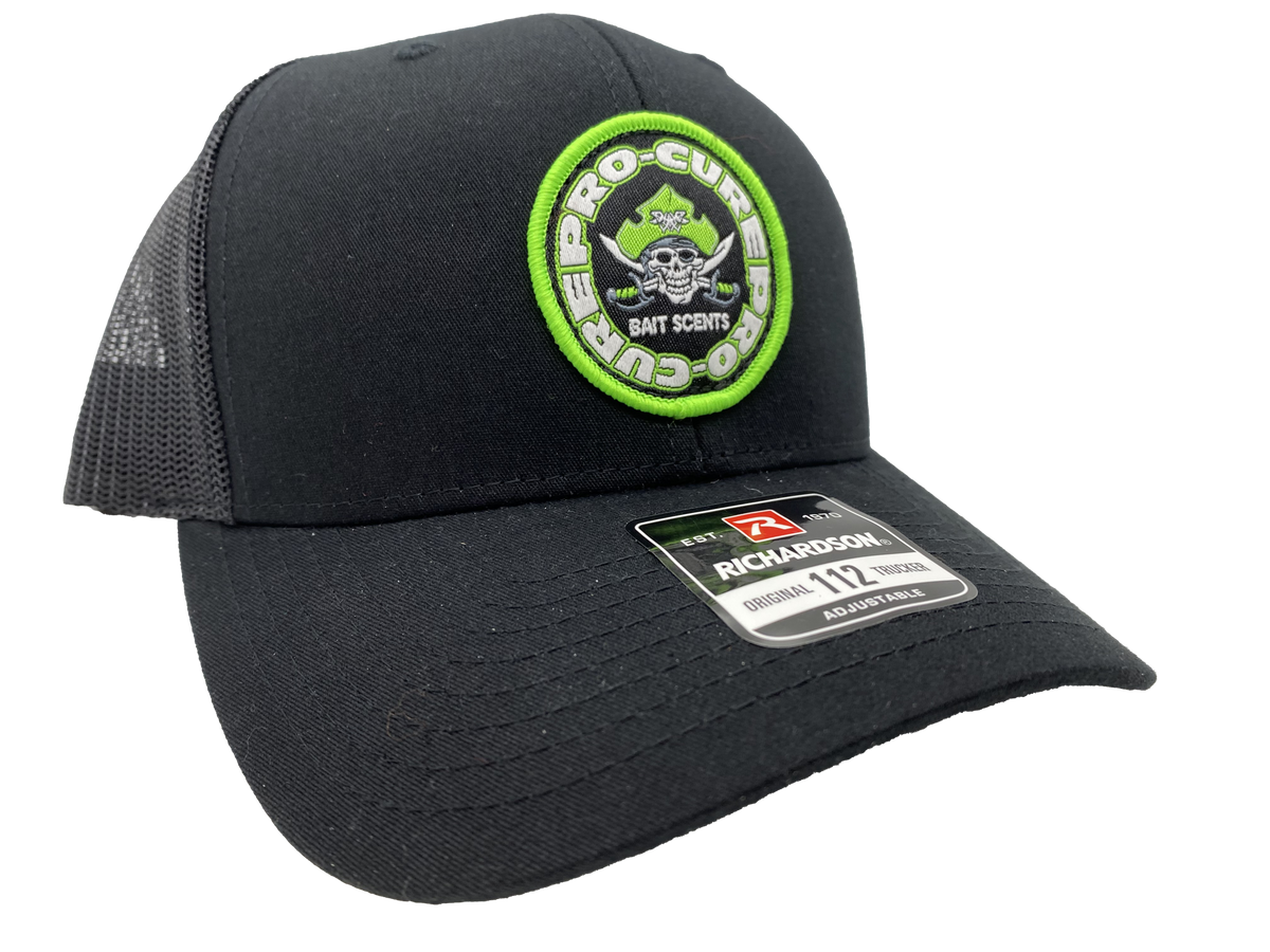 PRO-CURE BAIT SCENTS RICHARDSON TRUCKER CAP GREEN PATCH