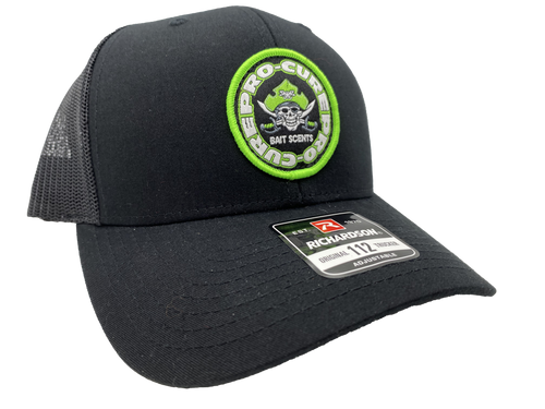 PRO-CURE BAIT SCENTS RICHARDSON TRUCKER CAP GREEN PATCH