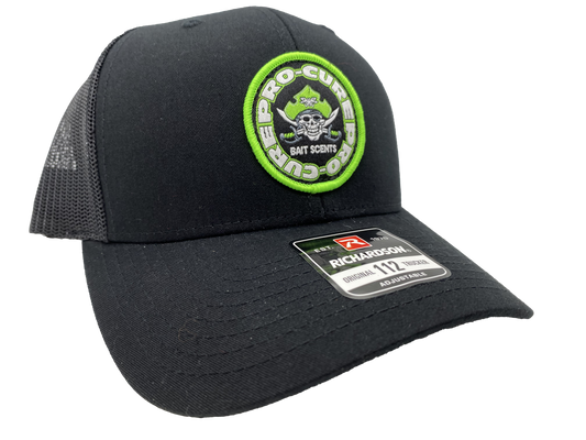 PRO-CURE BAIT SCENTS RICHARDSON TRUCKER CAP GREEN PATCH