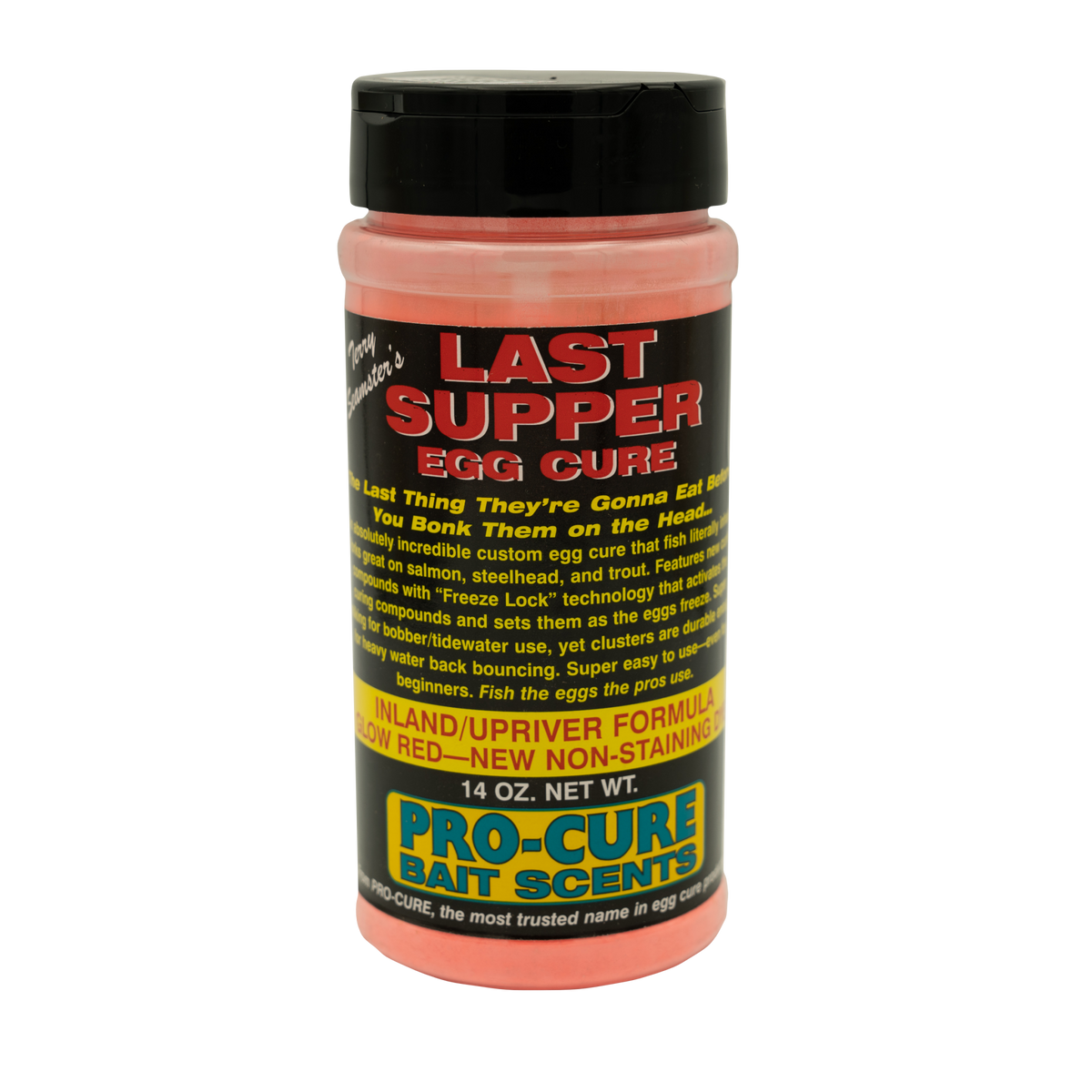 LAST SUPPER INLAND/UPRIVER GLO RED EGG CURE 14 OZ
