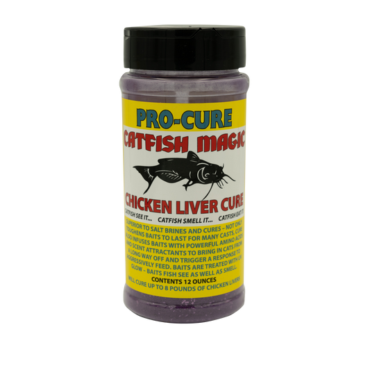 CATFISH MAGIC CHICKEN LIVER CURE 12 OZ