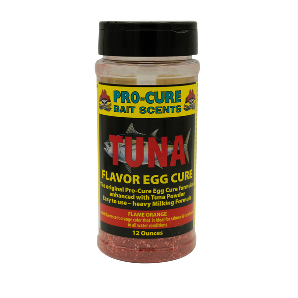 PRO-CURE FLAME ORANGE TUNA FLAVOR EGG CURE 12 OZ