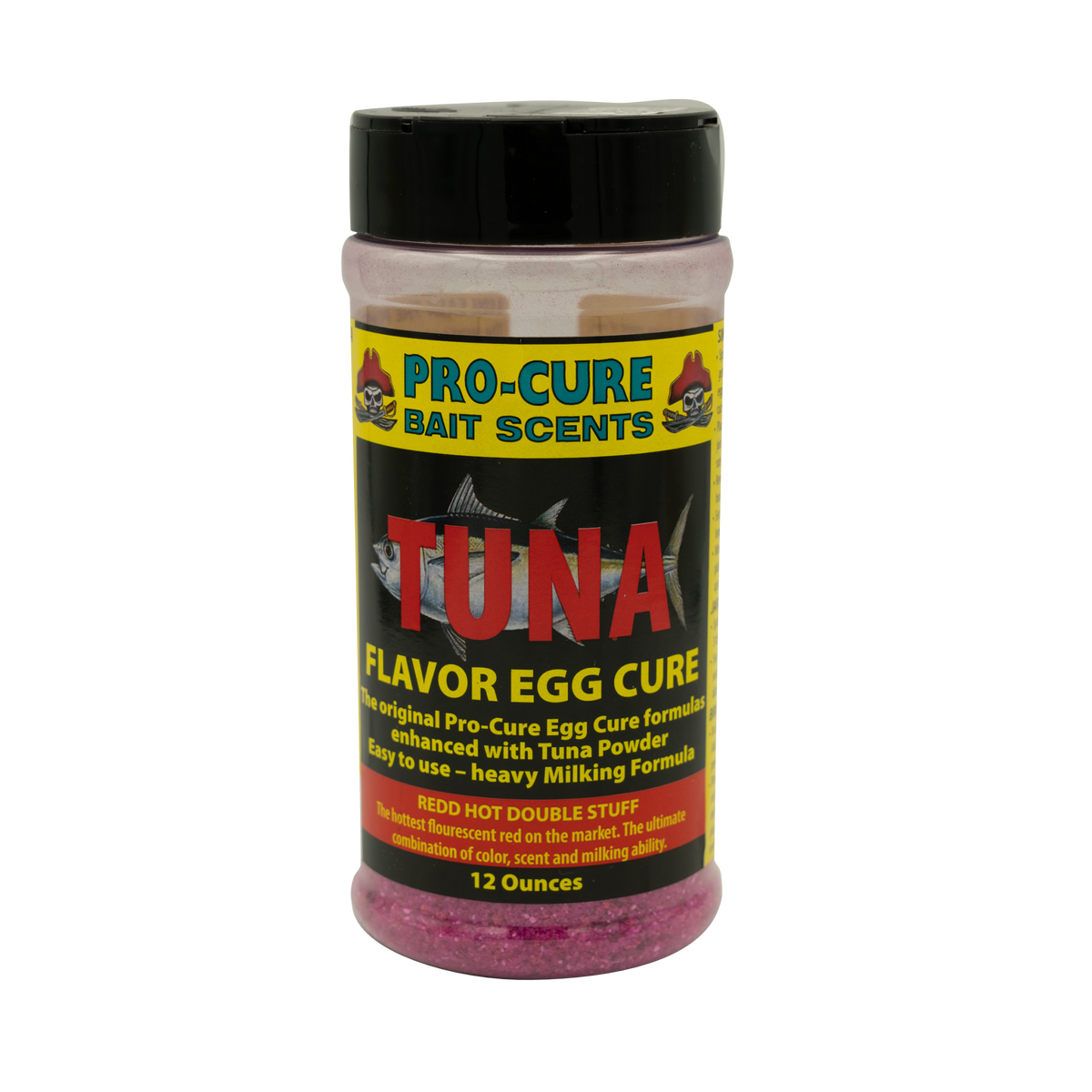 PRO-CURE REDD HOT DOUBLE STUFF TUNA FLAVOR EGG CURE 12 OZ