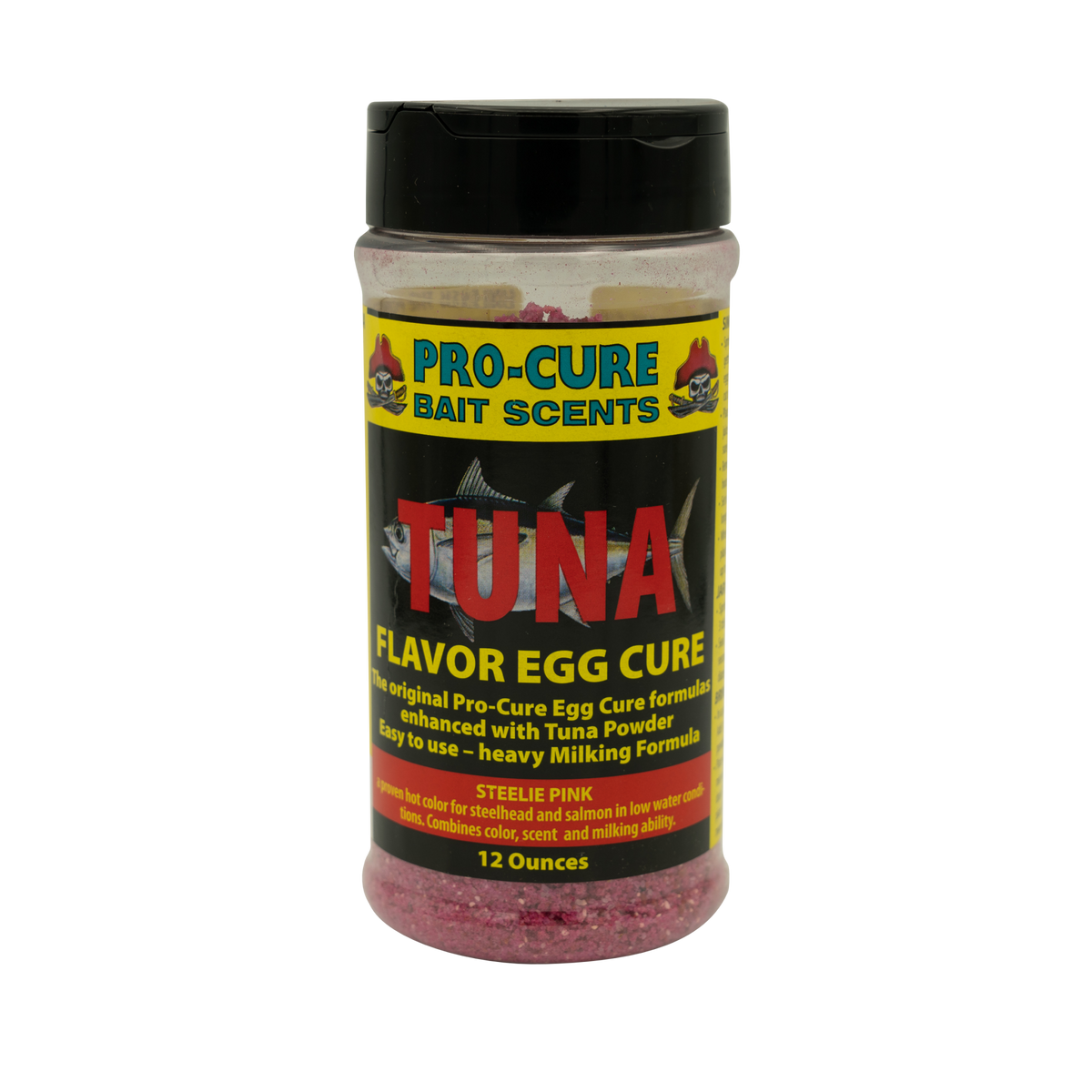 PRO-CURE STEELIE PINK TUNA FLAVOR EGG CURE 12 OZ