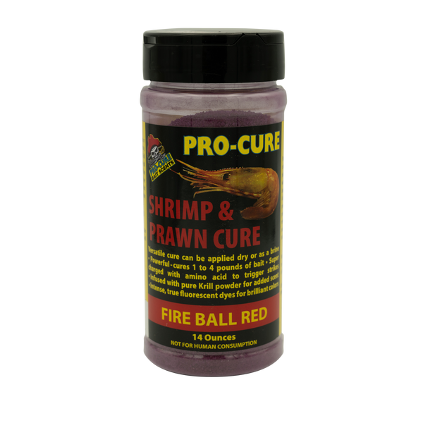 PRO-CURE SHRIMP AND PRAWN CURE FIRE BALL RED 14oz