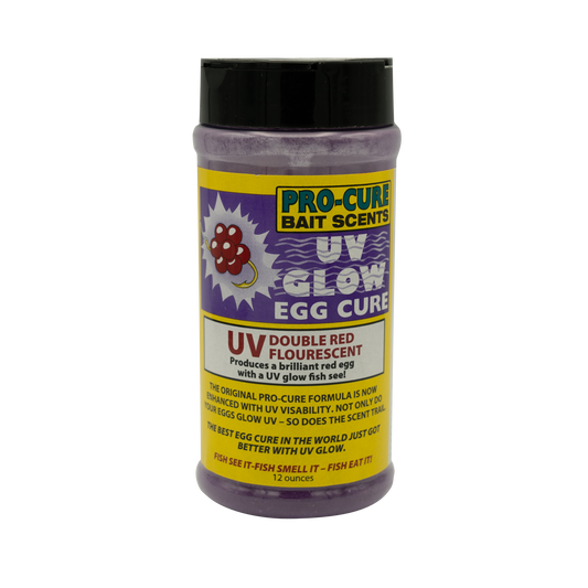 PRO-CURE UV GLOW DOUBLE RED FLUORESCENT EGG CURE 12 OZ