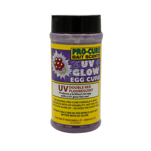 PRO-CURE UV GLOW DOUBLE RED FLUORESCENT EGG CURE 12 OZ