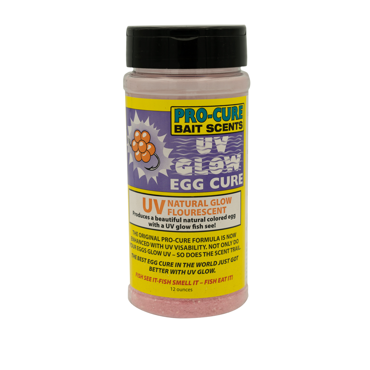 PRO-CURE UV NATURAL GLOW FLUORESCENT EGG CURE 12 OZ