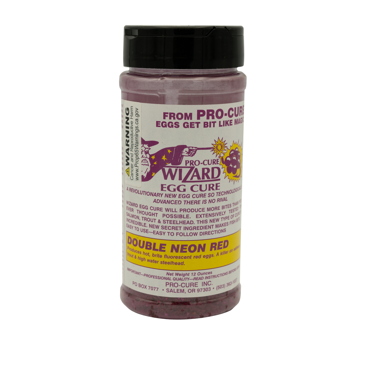 WIZARD DOUBLE NEON RED EGG CURE
