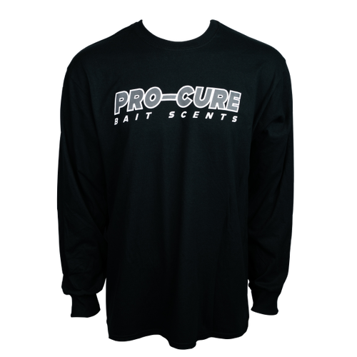 PRO-CURE BLACK LONG SLEEVE W/ GREY PIRATE