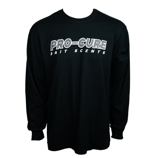 PRO-CURE BLACK LONG SLEEVE W/ GREY PIRATE