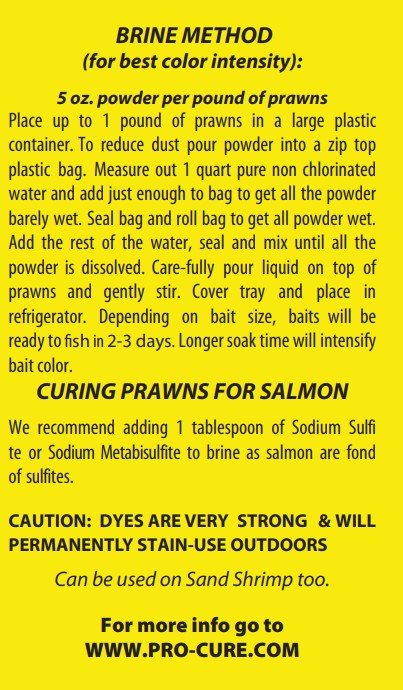 PRO-CURE SHRIMP AND PRAWN CURE FIRE BALL RED 14oz – Pro-Cure, Inc