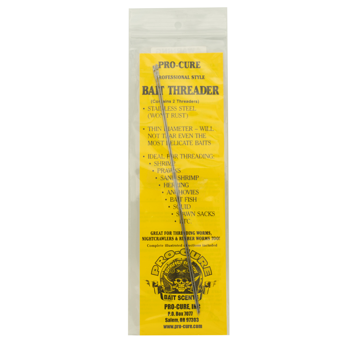 BAIT THREADERS PROFESSIONAL STYLE STAINLESS STEEL