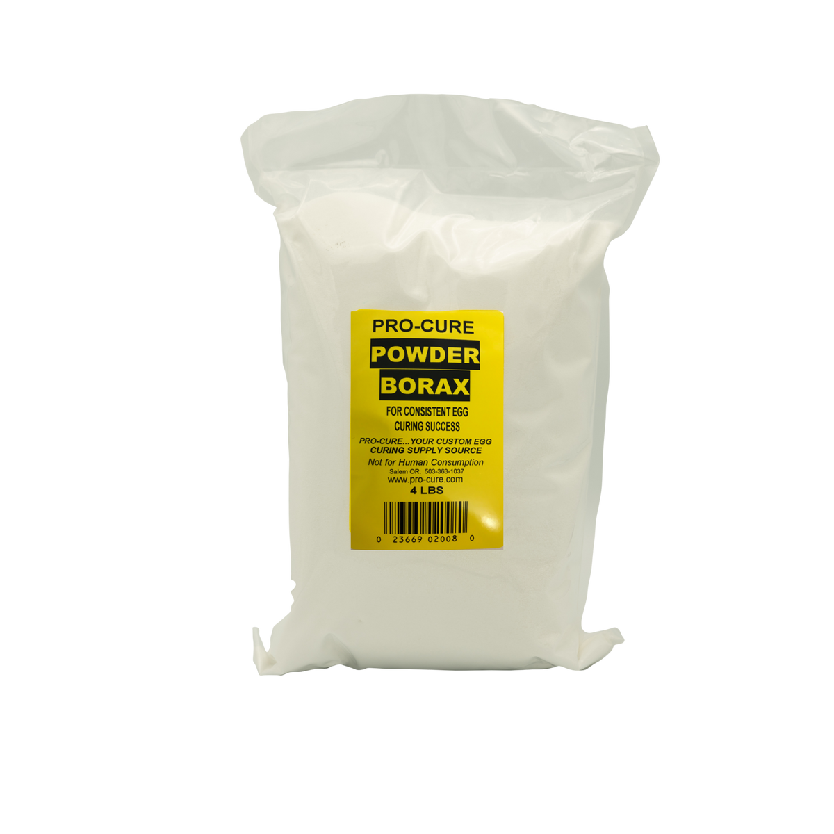 POWDER BORAX PLAIN 4 LB BULK IN POLY BAG