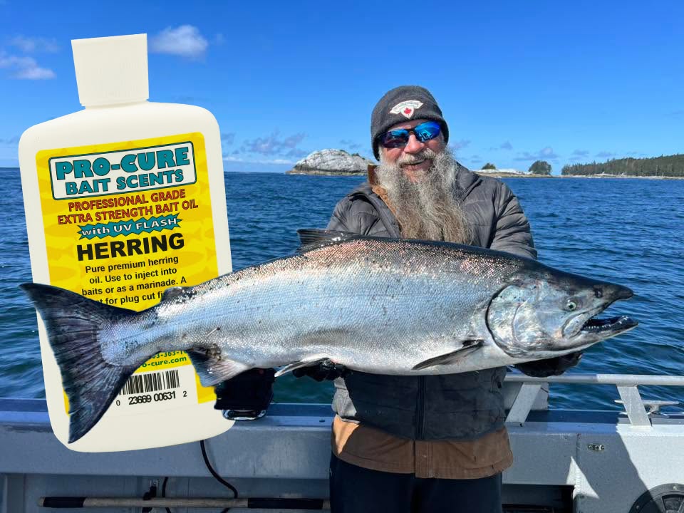 fish oil on lures Trappers Lenon's Fresh Pro Cure Baits Pro-Cure,